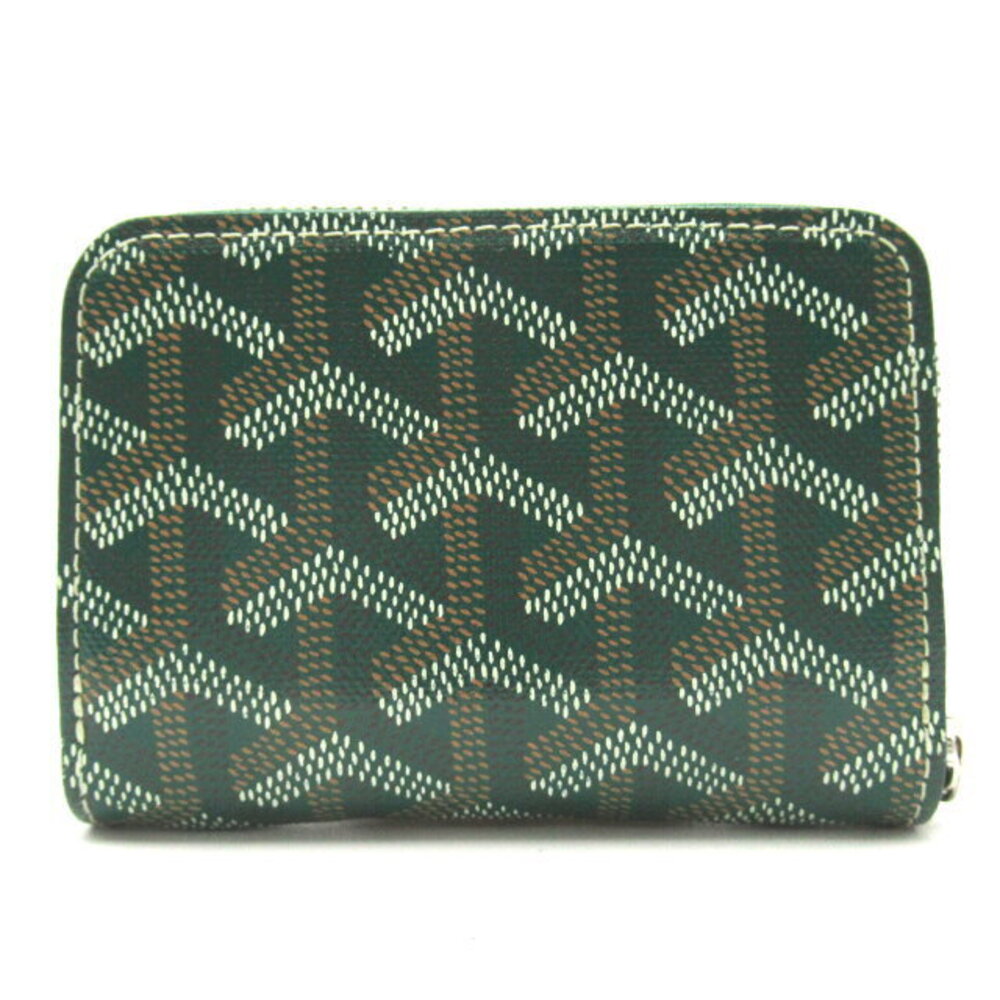 Goyard canvas Wallet green - Picture 2 of 8